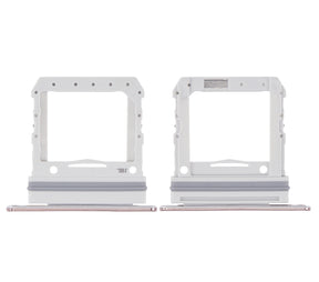 Single Sim Card Tray Compatible For Samsung Galaxy Z Flip 4G (F700) / Z Flip 5G (F707) (Mystic Bronze)