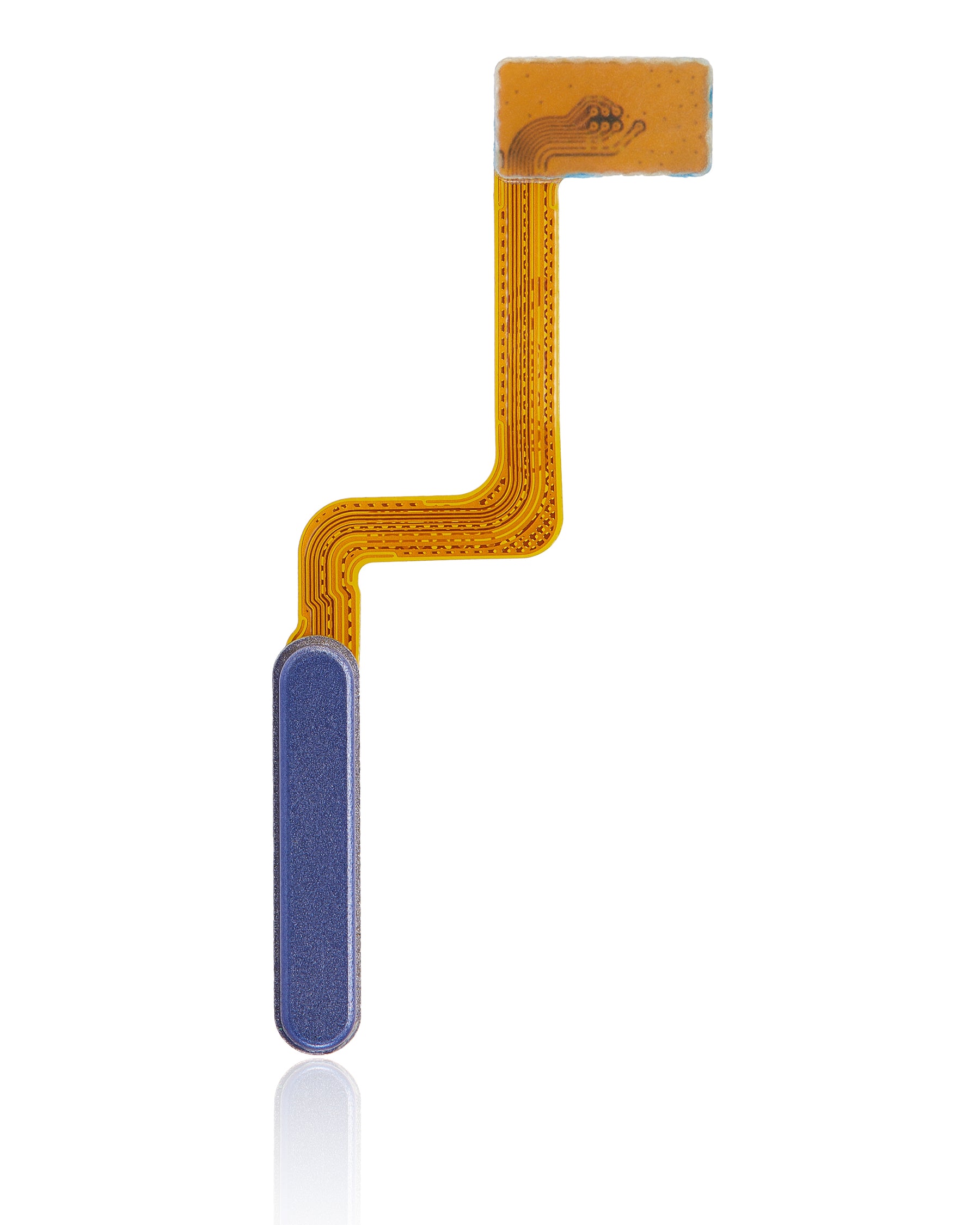 Fingerprint Reader With Flex Cable Compatible For Samsung Galaxy Z Flip Replacement (F700) (Mirror Purple)