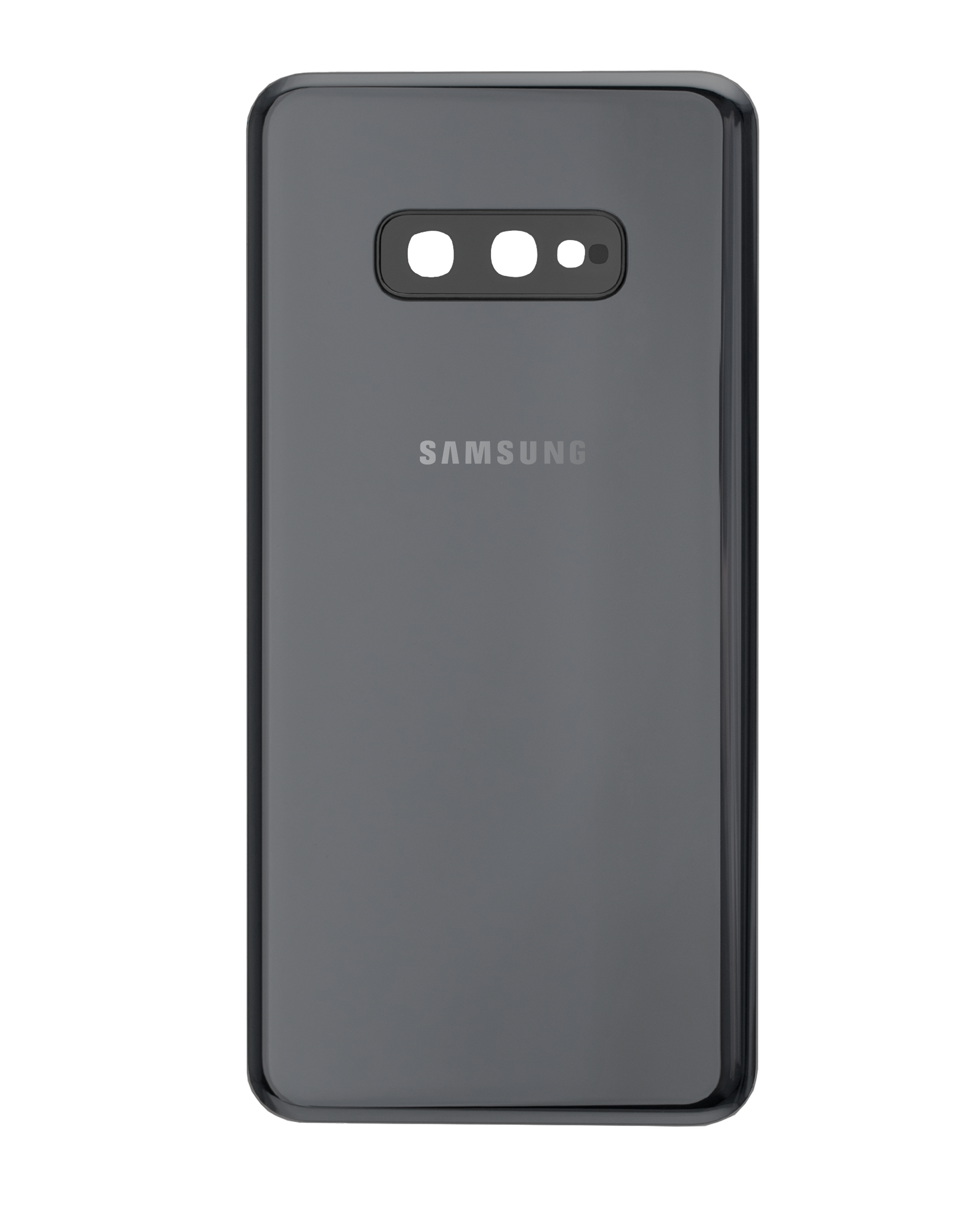 Replacement Back cover Glass With Camera Lens Compatible For Samsung Galaxy S10E (Service Pack) (Prism Black)
