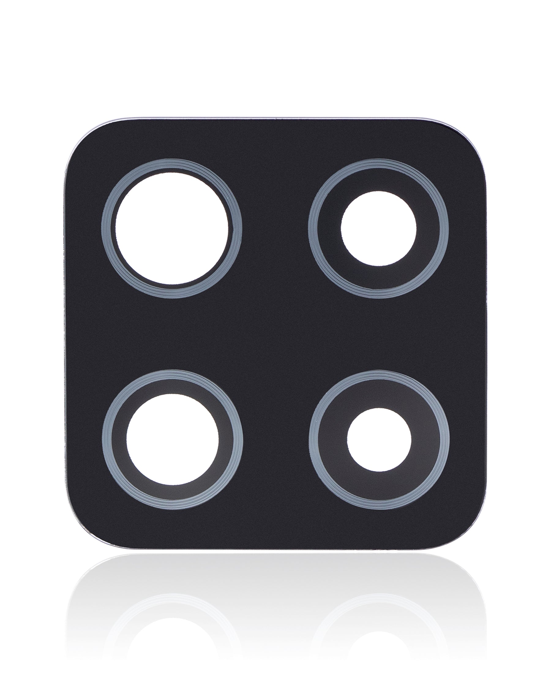 Back Camera Lens (Glass Only) With Adhesive Compatible For Samsung Galaxy A42 5G (A426 / 2020) (Prism Dot Black) (10 Pack)