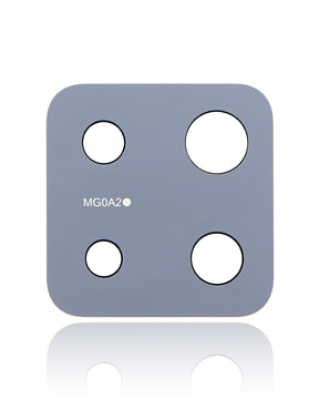 Back Camera Lens (Glass Only) With Adhesive Compatible For Samsung Galaxy A42 5G (A426 / 2020) (Prism Dot White) (10 Pack)