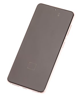 OLED Assembly With Frame Compatible For Samsung Galaxy S21 5G Replacement (Refurbished) (Phantom Pink)