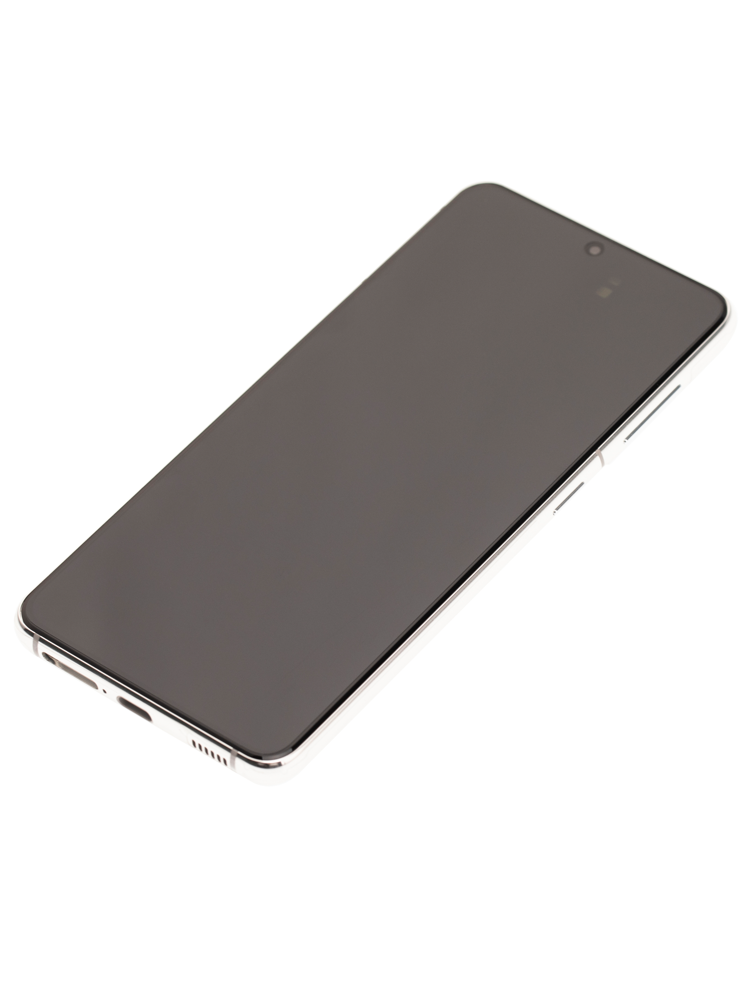 Replacement OLED Assembly With Frame Compatible For Samsung Galaxy S21 5G (Refurbished) (Phantom White)