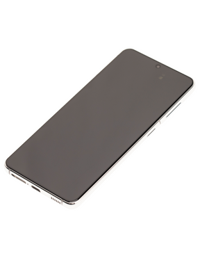 Replacement OLED Assembly With Frame Compatible For Samsung Galaxy S21 5G (Refurbished) (Phantom White)