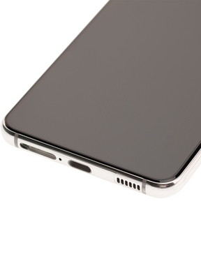 Replacement OLED Assembly With Frame Compatible For Samsung Galaxy S21 5G (Refurbished) (Phantom White)