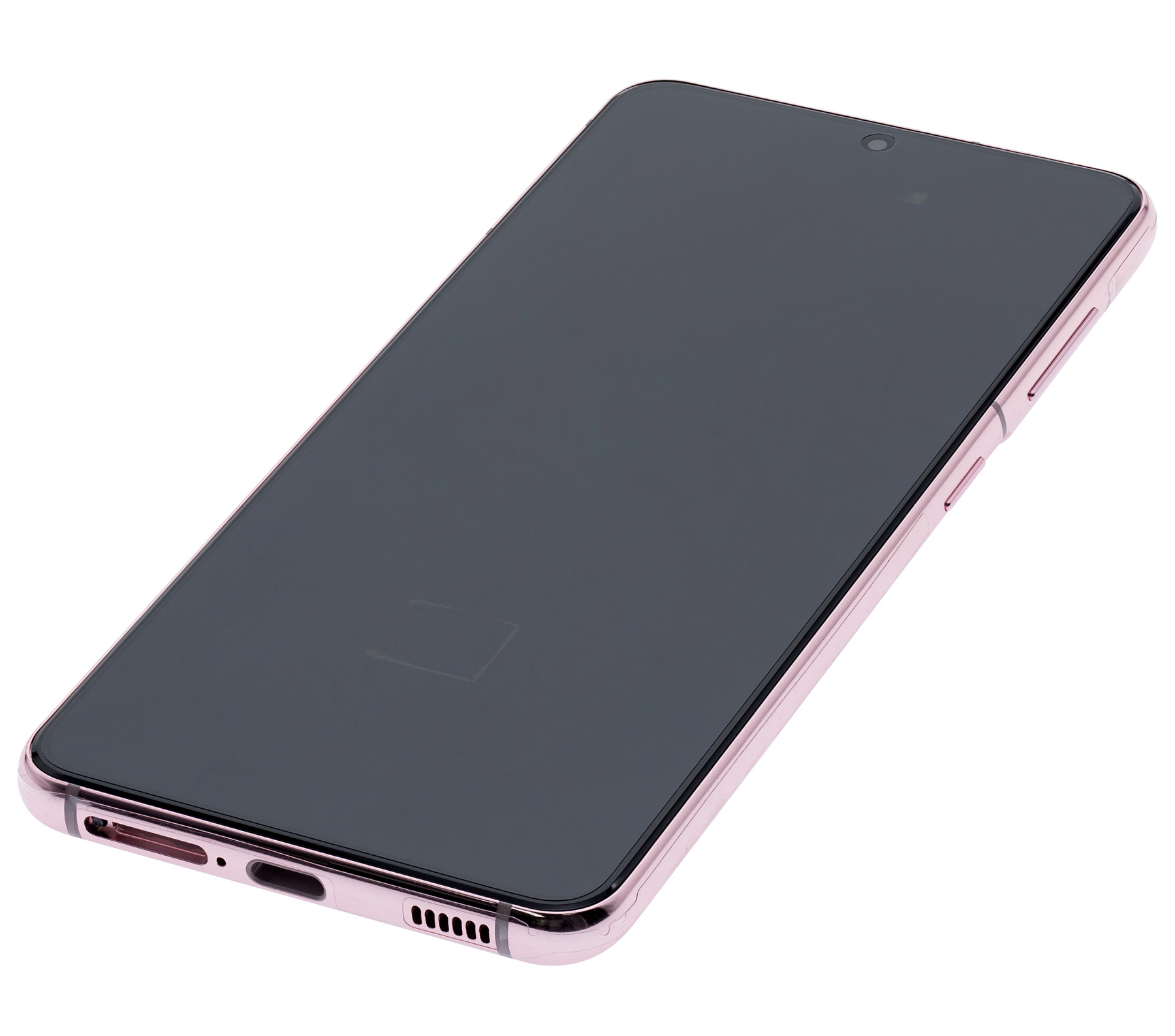 OLED Assembly With Frame Compatible For Samsung Galaxy S21 5G Replacement (Used OEM Pull: Grade B/C) (Phantom Violet)