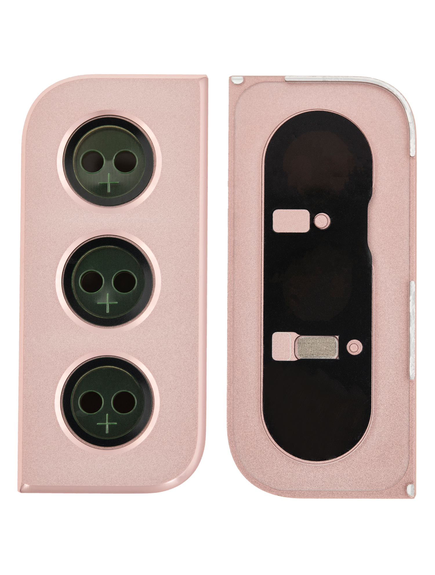 Replacement Back Camera Lens With Cover Bezel Ring Compatible For Samsung Galaxy S21 (Phantom Pink)