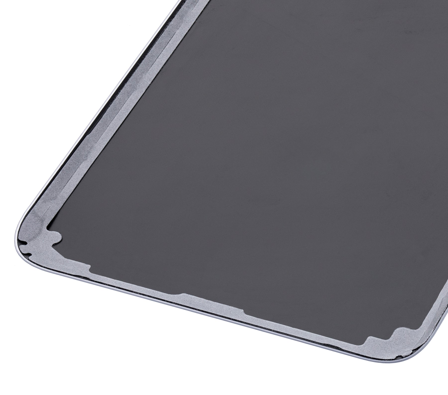 Back Cover Glass With Camera Lens Compatible For Samsung Galaxy S21 Ultra (No Logo) (Vemake) (Phantom Silver)