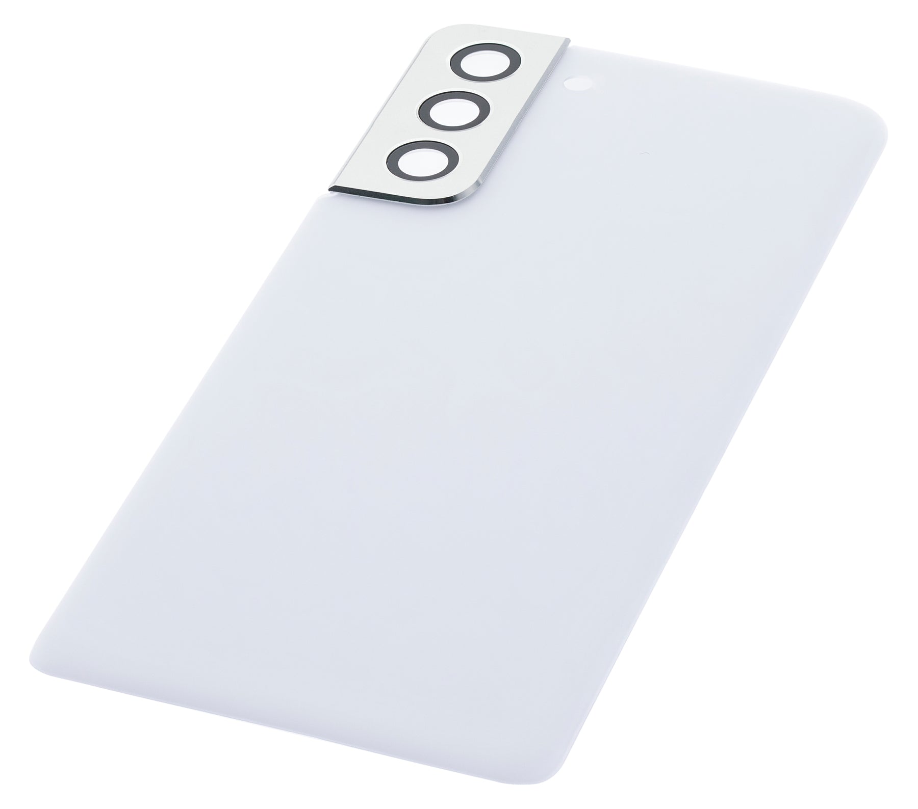 Replacement Back Cover Glass With Camera Lens Compatible For Samsung Galaxy S21 5G (Service Pack) (Phantom White)