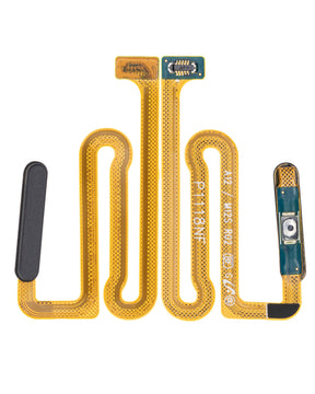 Fingerprint Reader With Flex Cable Compatible For Samsung Galaxy A12 (A125 / 2020) (Black)