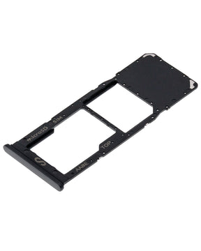 Single Sim Card Tray Compatible For Samsung Galaxy A12 (A125 / 2020) (Black)