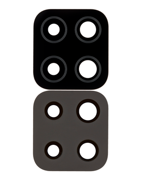 Back Camera Lens (Glass Only) With Adhesive Compatible For Samsung Galaxy A12 (A125 / 2020)