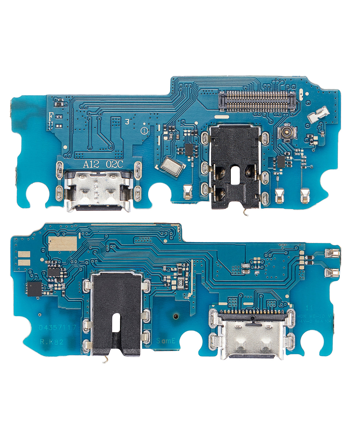 Charging Port With Headphone Jack Compatible For Samsung Galaxy A12 (A125 / 2020) (Vemake)