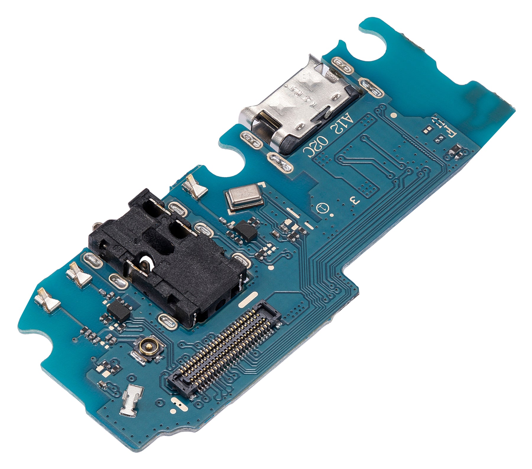 Charging Port With Headphone Jack Compatible For Samsung Galaxy A12 (A125 / 2020) (Vemake)