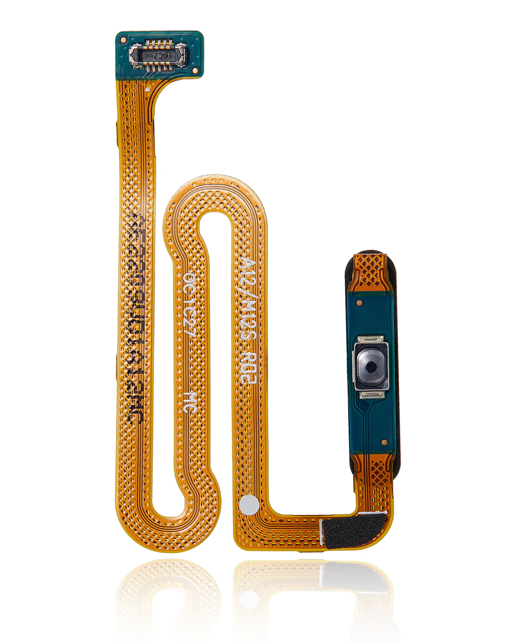 Fingerprint Reader With Flex Cable Compatible For Samsung Galaxy A12 (A125 / 2020) (Blue)