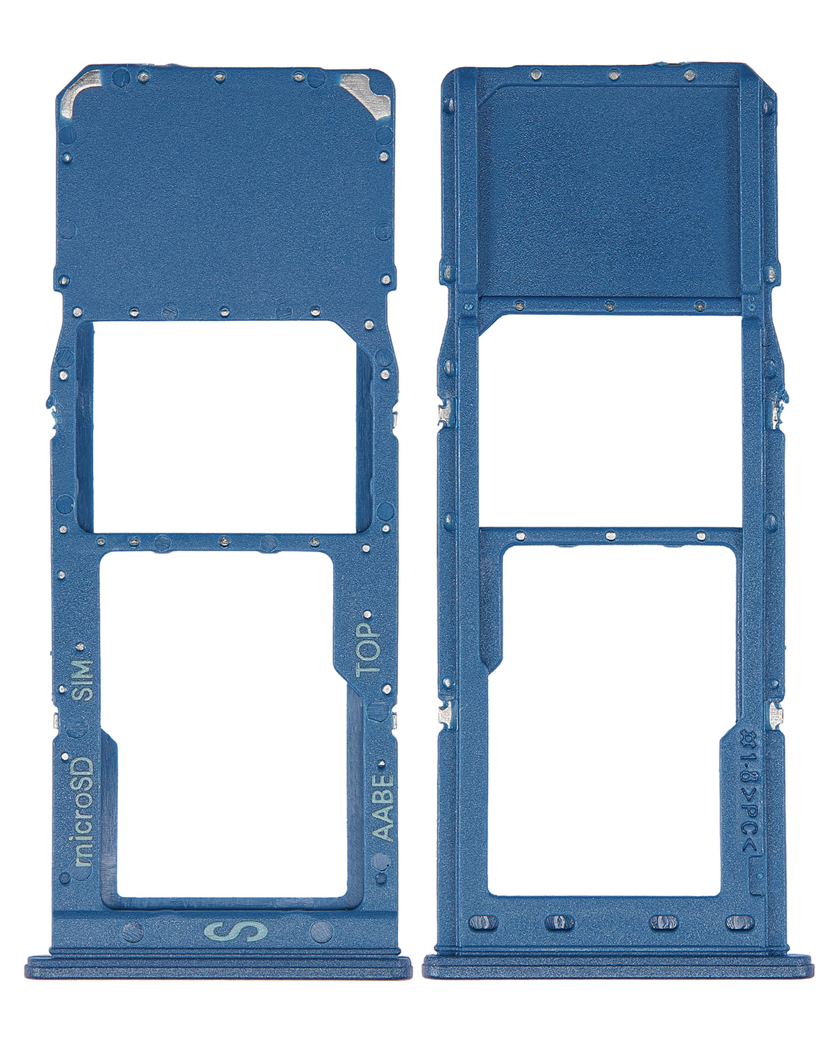 Single Sim Card Tray Compatible For Samsung Galaxy A12 (A125 / 2020) (Blue)