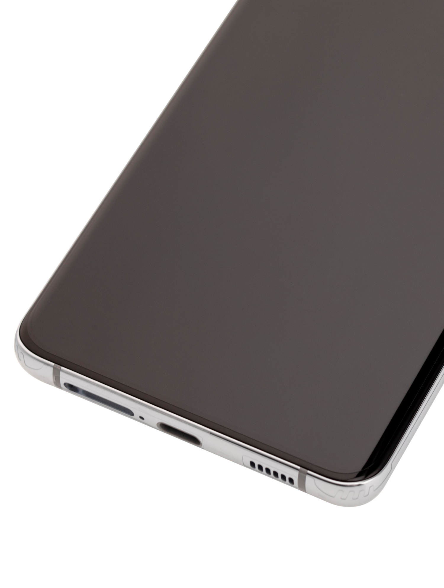 Replacement OLED Assembly With Frame Compatible For Samsung Galaxy S21 Ultra 5G (Refurbished) (Phantom Silver)