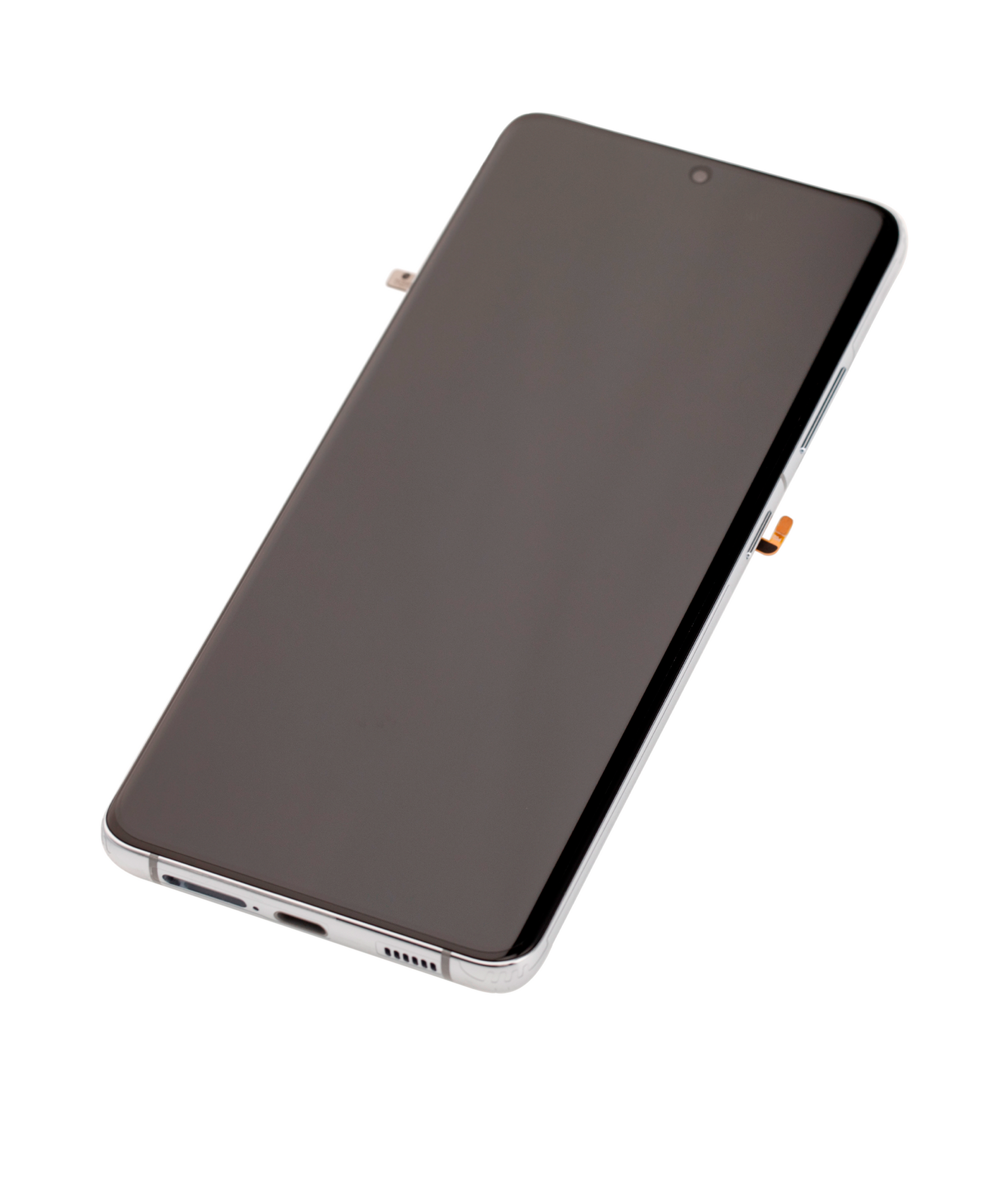 Replacement OLED Assembly With Frame Compatible For Samsung Galaxy S21 Ultra 5G (Service Pack) (Phantom Silver)