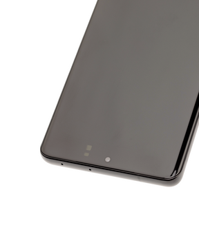 OLED Assembly With Frame Compatible For Samsung Galaxy S21 Ultra 5G Replacement (Service Pack) (Phantom Black)