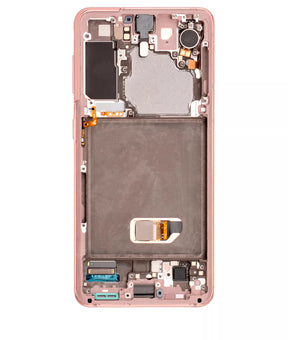 Replacement OLED Assembly With Frame Compatible For Samsung Galaxy S21 5G (Service Pack) (Phantom Pink)