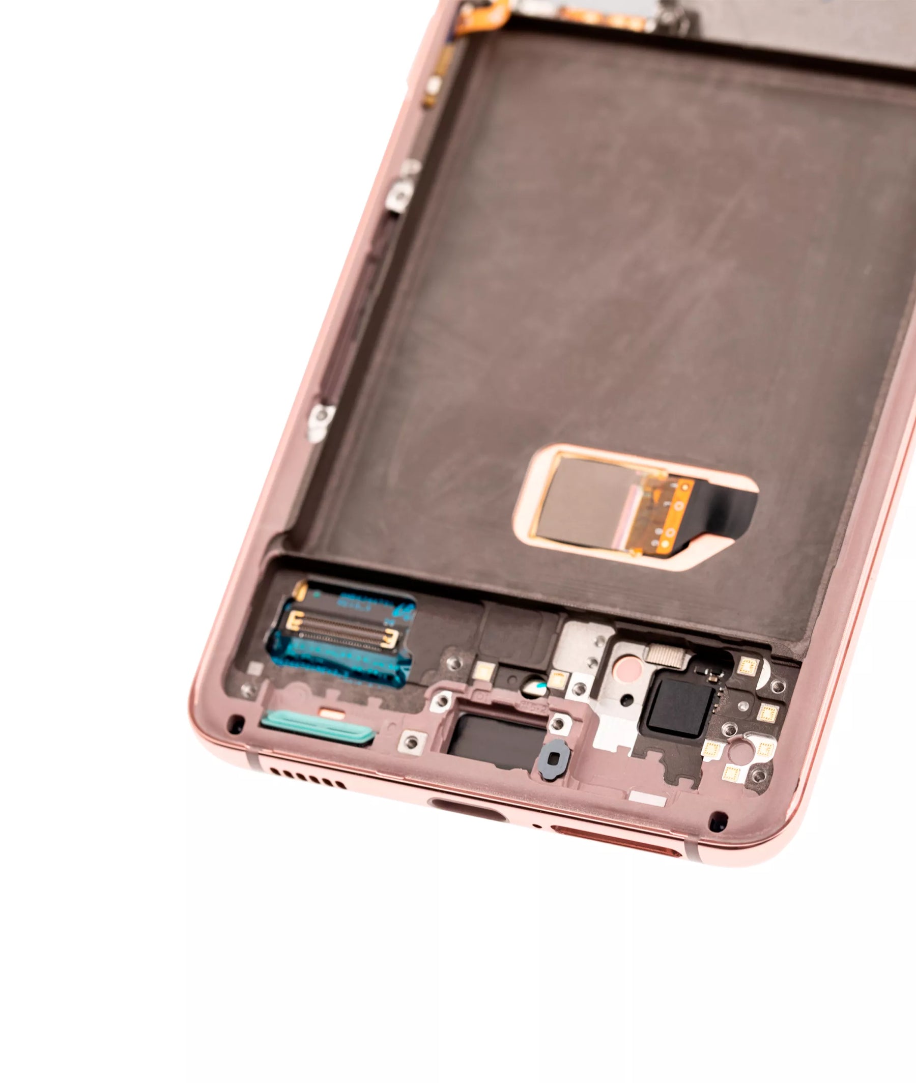 Replacement OLED Assembly With Frame Compatible For Samsung Galaxy S21 5G (Service Pack) (Phantom Pink)