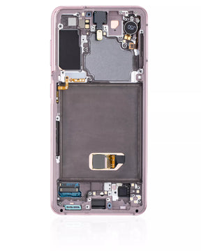 OLED Assembly With Frame Compatible For Samsung Galaxy S21 5G Replacement  (Service Pack) (Phantom Violet)