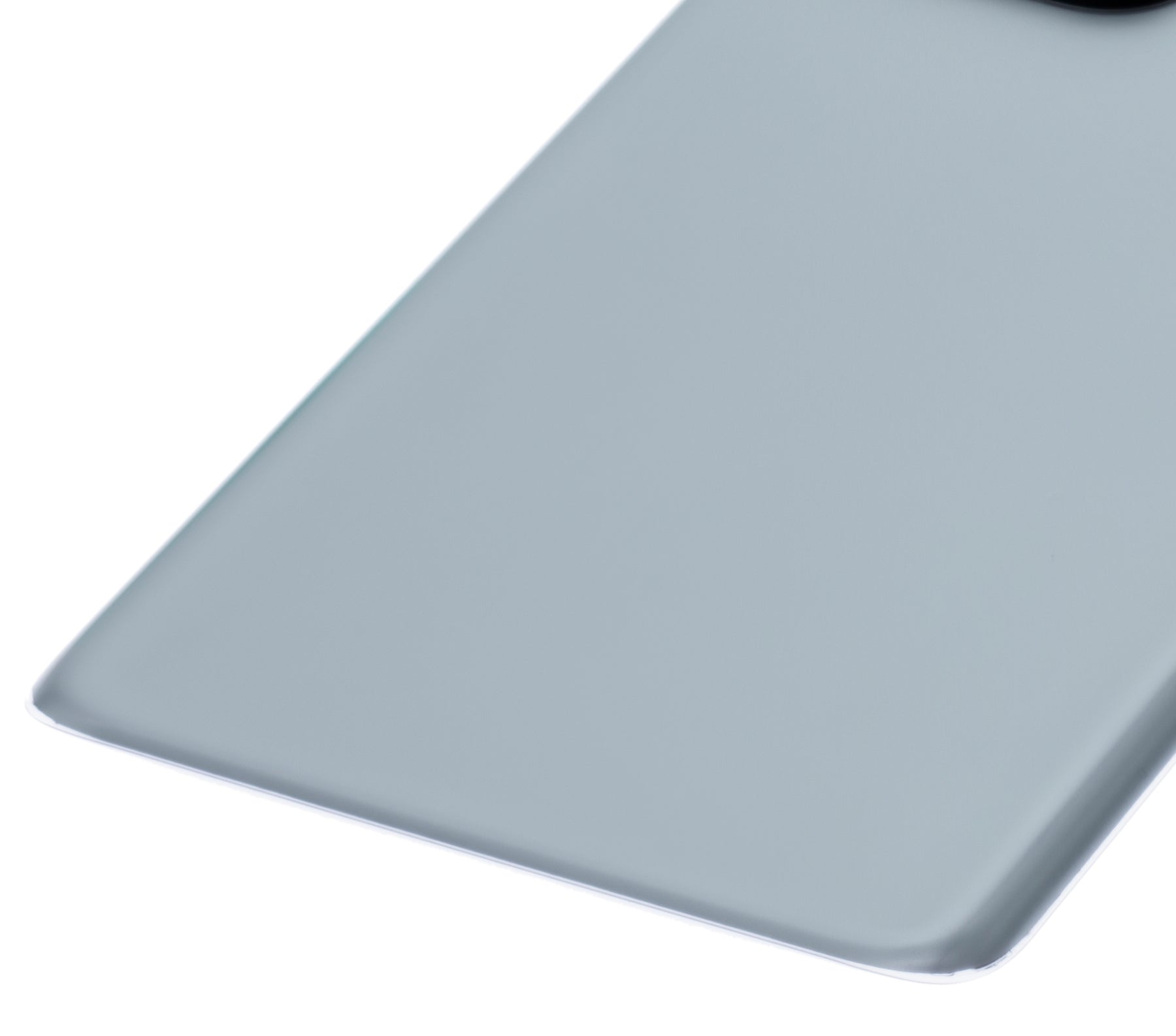 Back Cover Glass With Camera Lens Compatible For Samsung Galaxy S21 Ultra Replacement (No Logo) (Vemake) (Phantom Titanium)