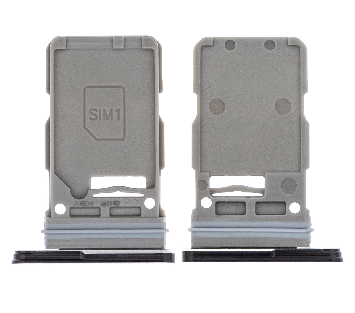 Replacement Single Sim Card Tray Compatible For Samsung Galaxy S21 Ultra(Phantom Black)