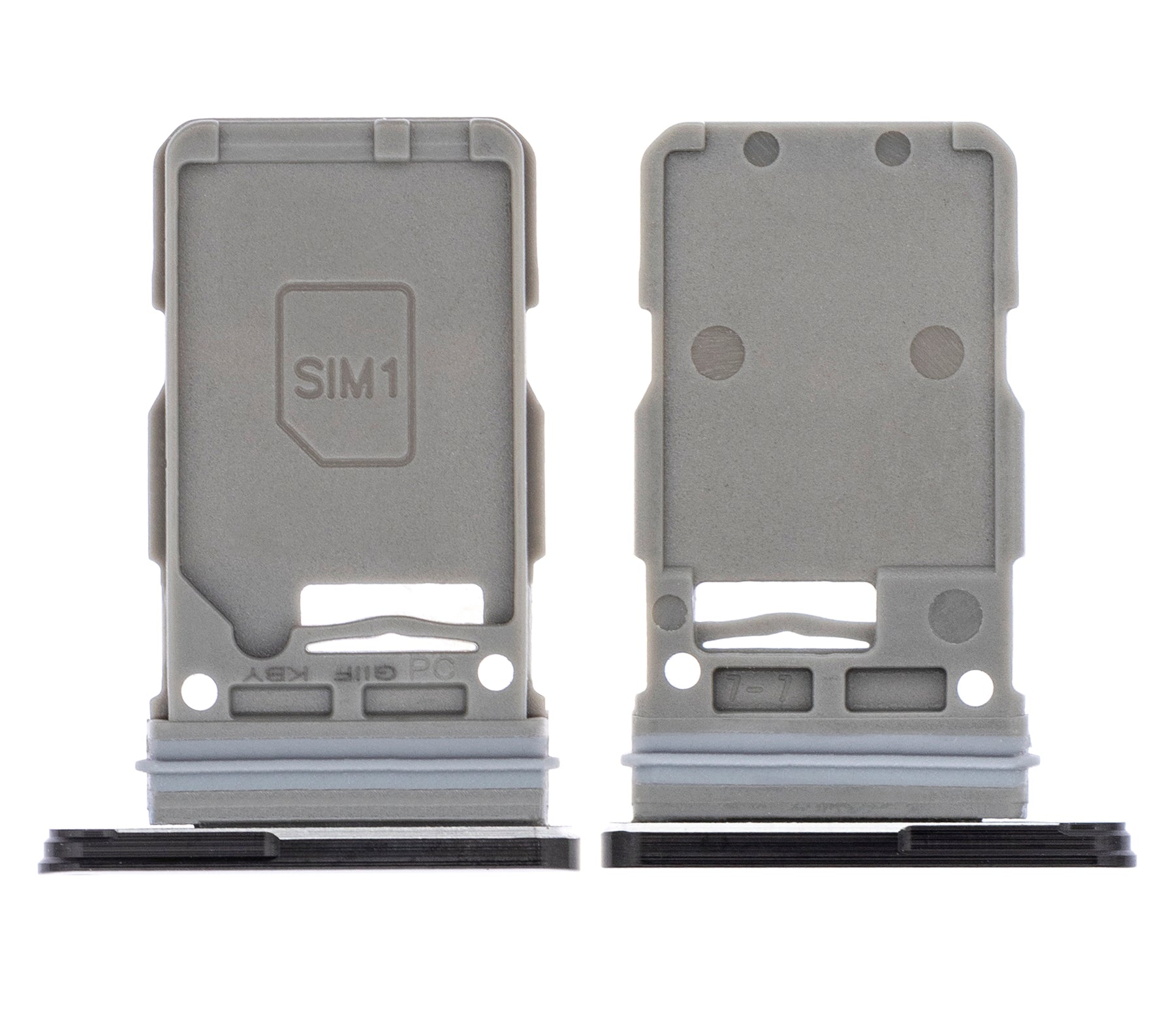 Replacement Single Sim Card Tray Compatible For Samsung Galaxy S21 Ultra(Phantom Black)