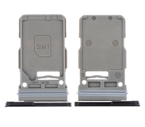Replacement Single Sim Card Tray Compatible For Samsung Galaxy S21 Ultra(Phantom Black)