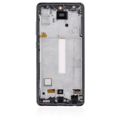 Replacement OLED Assembly With Frame Compatible For Samsung Galaxy A52 4G (A525 / 2021) / A52 5G (A526 / 2021) / A52S 5G (A528 / 2021) (Refurbished) (Awesome Black)