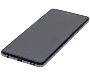 OLED Assembly With Frame Compatible For Samsung Galaxy A52 4G (A525 / 2021) / A52 5G (A526 / 2021) / A52S 5G (A528 / 2021) (Refurbished) (Awesome Black)