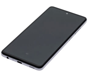 Replacement OLED Assembly With Frame Compatible For Samsung Galaxy A52 4G (A525 / 2021) / A52 5G (A526 / 2021) / A52S 5G (A528 / 2021) (Refurbished) (Awesome White)