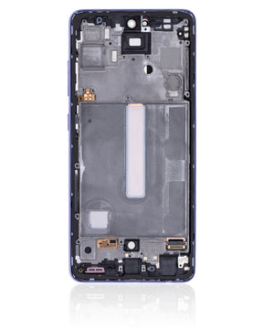 OLED Assembly With Frame Compatible For Samsung Galaxy A52 4G (A525 / 2021) / A52 5G (A526 / 2021) / A52S 5G (A528 / 2021) (Refurbished) (Awesome Violet)