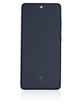OLED Assembly With Frame Compatible For Samsung Galaxy A52 4G (A525 / 2021) / A52 5G (A526 / 2021) / A52S 5G (A528 / 2021) (Refurbished) (Awesome Blue)