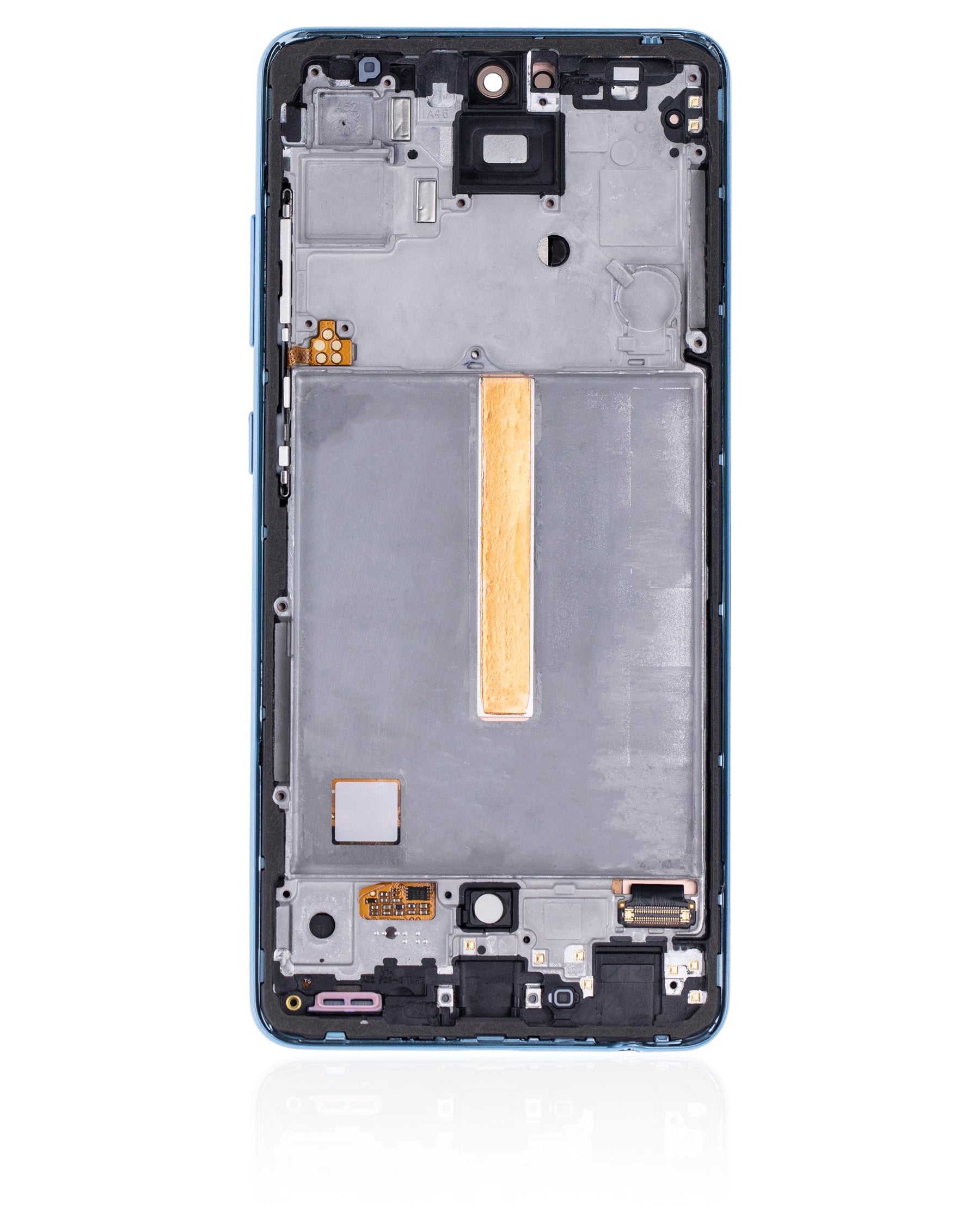 OLED Assembly With Frame Compatible For Samsung Galaxy A52 4G (A525 / 2021) / A52 5G (A526 / 2021) / A52S 5G (A528 / 2021) (Refurbished) (Awesome Blue)