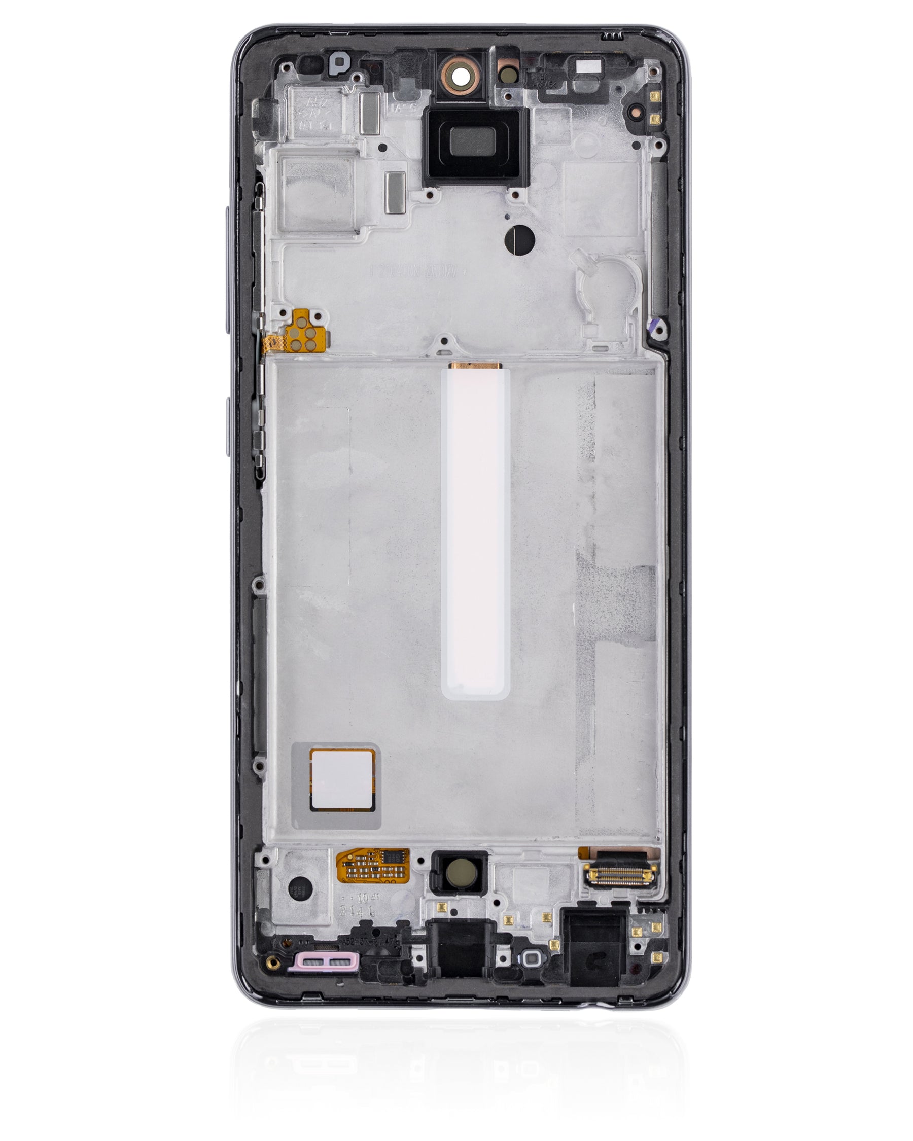 Replacement LCD Assembly With Frame (Without Finger Print Sensor) Compatible For Samsung Galaxy A52 4G (A525 / 2021) / A52 5G (A526 / 2021) / A52S (A528 / 2021) (Aftermarket : Incell) (Awesome Black)