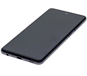 LCD Assembly With Frame (Without Finger Print Sensor) Compatible For Samsung Galaxy A52 4G (A525 / 2021) / A52 5G (A526 / 2021) / A52S (A528 / 2021) (Aftermarket : Incell) (Awesome Black)