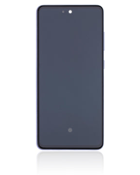 Replacement LCD Assembly With Frame (Without Finger Print Sensor) Compatible For Samsung Galaxy A52 4G (A525 / 2021) / A52 5G (A526 / 2021) / A52S (A528 / 2021) (Aftermarket : Incell) (Awesome Violet)