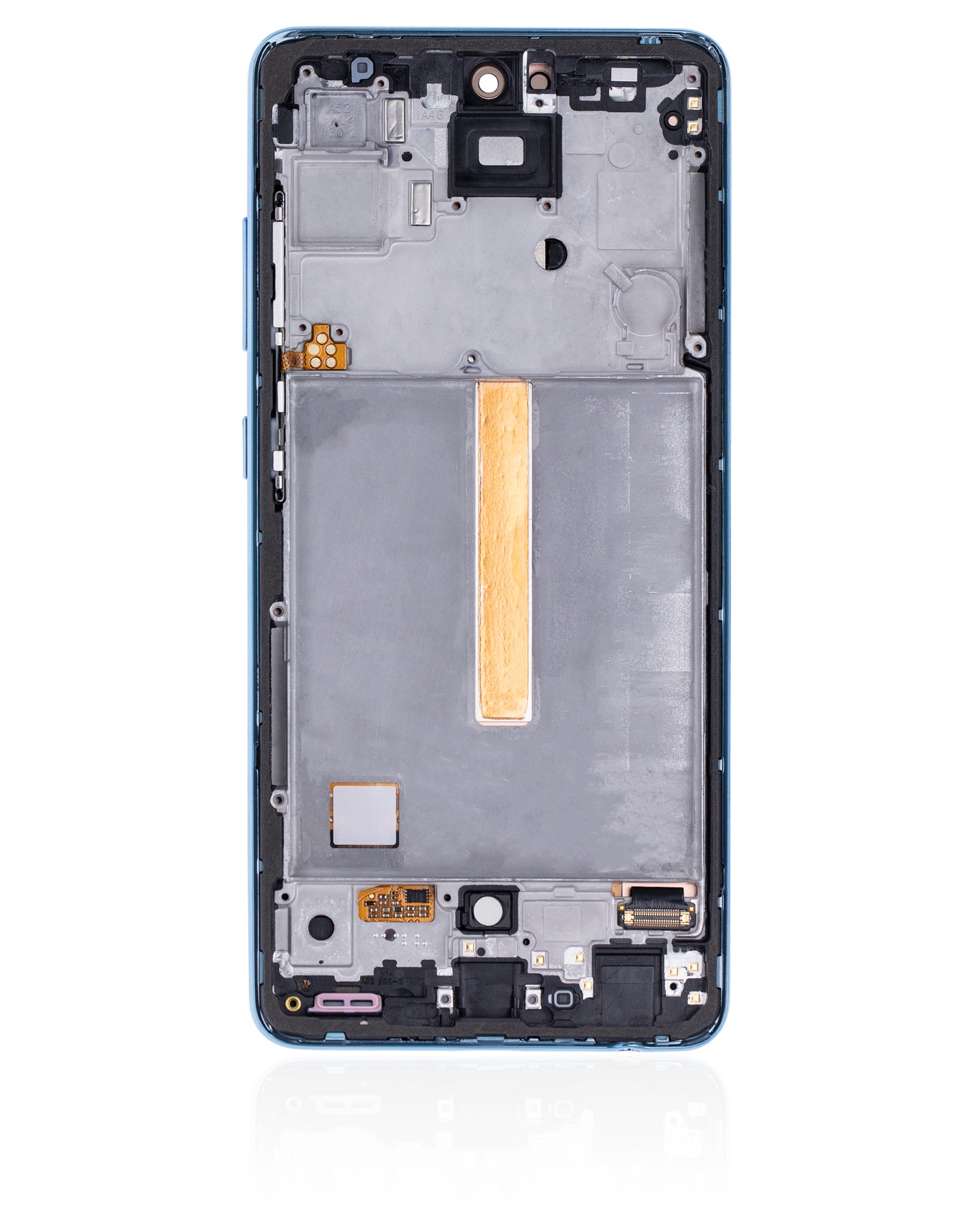 Replacement LCD Assembly With Frame (Without Finger Print Sensor) Compatible For Samsung Galaxy A52 4G (A525 / 2021) / A52 5G (A526 / 2021) / A52S (A528 / 2021) (Aftermarket : Incell) (Awesome Blue)