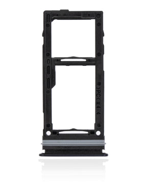 Replacement Single Sim Card Tray Compatible For Samsung Galaxy A52 4G (A525 / 2021) / 5G (A526 / 2021) A52S 5G (A528 / 2021) (Awesome Black)