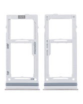 Replacement Single Sim Card Tray Compatible For Samsung Galaxy A52 4G (A525 / 2021) / 5G (A526 / 2021) A52S 5G (A528 / 2021) (Awesome White)