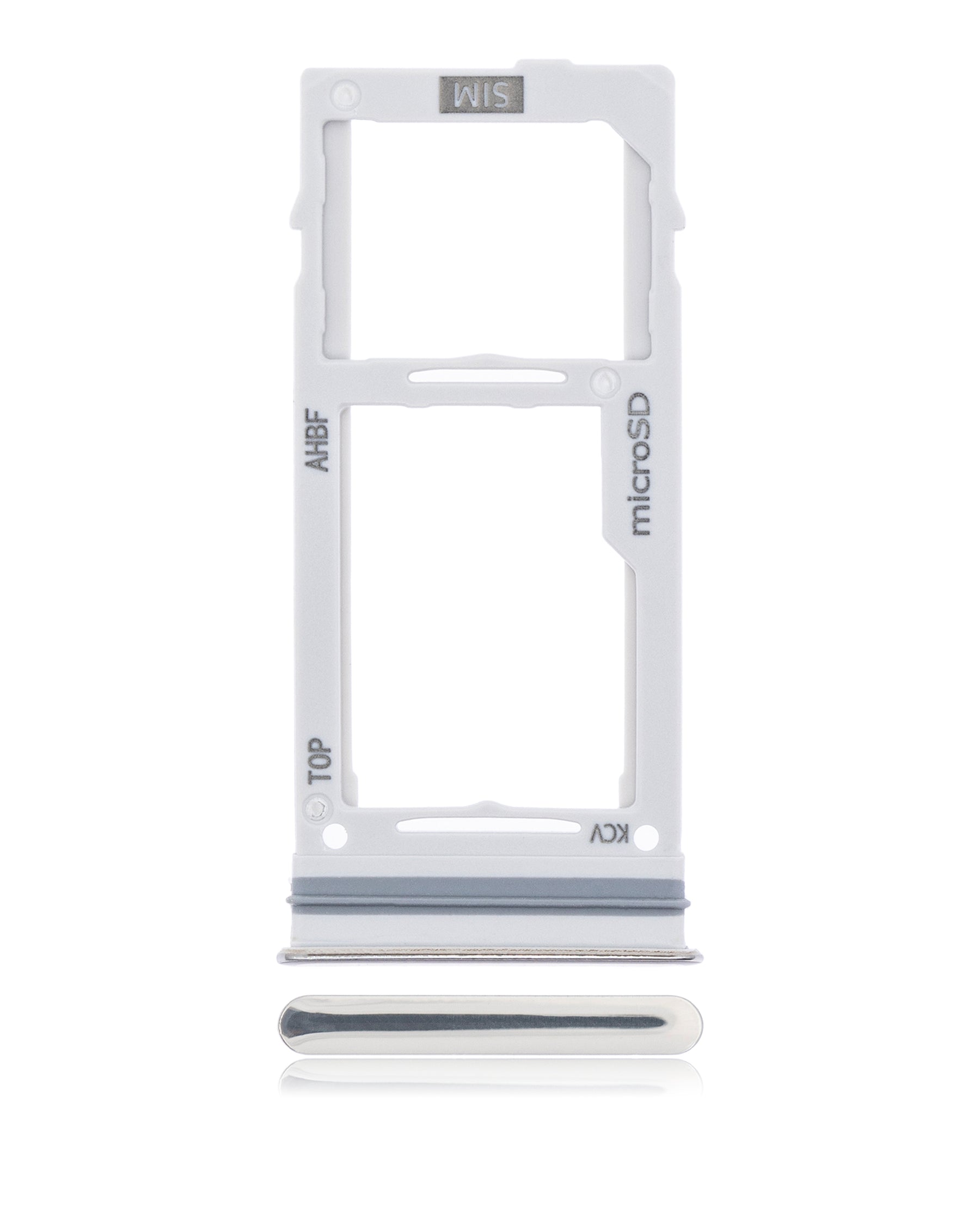 Replacement Single Sim Card Tray Compatible For Samsung Galaxy A52 4G (A525 / 2021) / 5G (A526 / 2021) A52S 5G (A528 / 2021) (Awesome White)