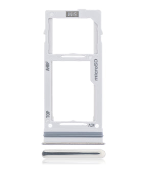 Replacement Single Sim Card Tray Compatible For Samsung Galaxy A52 4G (A525 / 2021) / 5G (A526 / 2021) A52S 5G (A528 / 2021) (Awesome White)