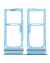 Replacement Single Sim Card Tray Compatible For Samsung Galaxy A52 4G (A525 / 2021) / 5G (A526 / 2021) A52S 5G (A528 / 2021) (Awesome Blue)