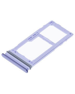 Single Sim Card Tray Replacement Compatible For Samsung Galaxy A52 4G (A525 / 2021) / 5G (A526 / 2021) A52S 5G (A528 / 2021) (Awesome Violet)