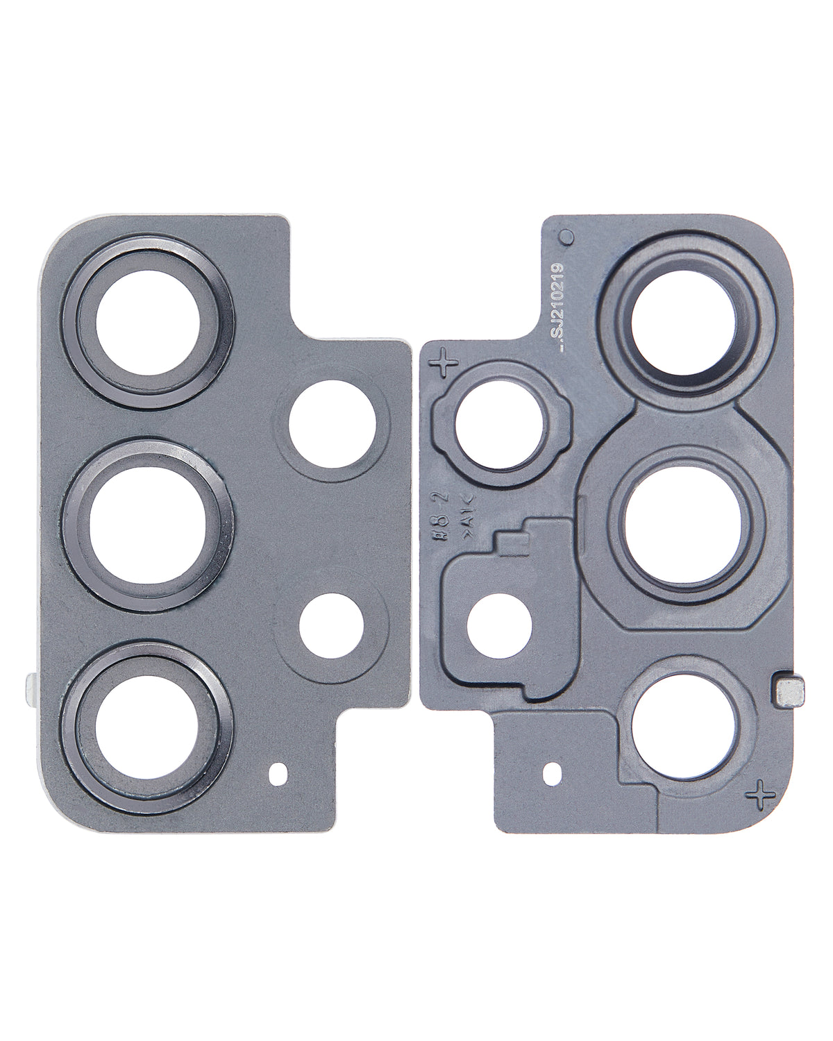 Replacement Back Camera Lens Glass Ring Protective Cover Compatible For Samsung Galaxy A52 (A525 / 2021) / A52 5G (A526 / 2021) / A52S 5G (A528 / 2021) (Awesome Black)