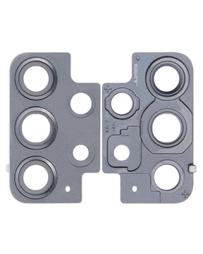 Replacement Back Camera Lens Glass Ring Protective Cover Compatible For Samsung Galaxy A52 (A525 / 2021) / A52 5G (A526 / 2021) / A52S 5G (A528 / 2021) (Awesome Black)