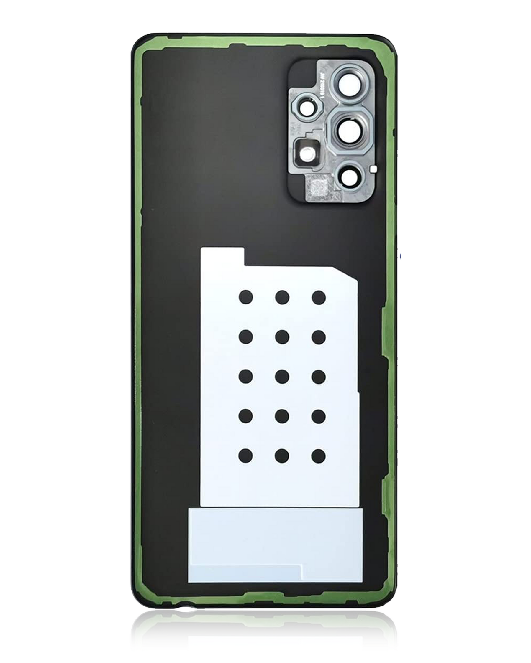 Replacement Back cover Glass Compatible For Samsung Galaxy A52 5G (A526 / 2021) (Vemake) (Awesome Black)