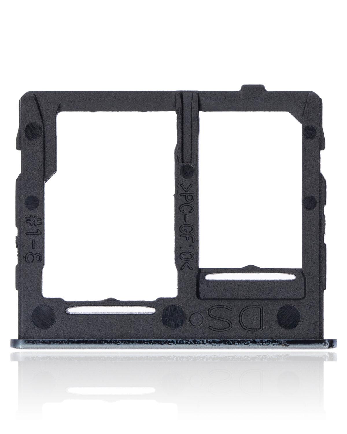 Dual Sim Card Tray Compatible For Samsung Galaxy A32 5G (A326 / 2021) (Awesome Black)